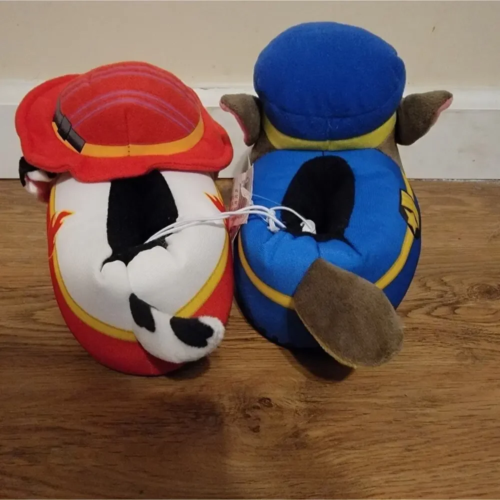 NWT Boys 7/8 Paw Patrol Slippers